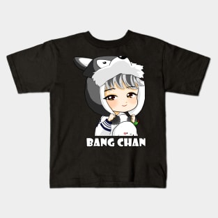 STRAY KIDS BANG CHAN CHIBI Kids T-Shirt